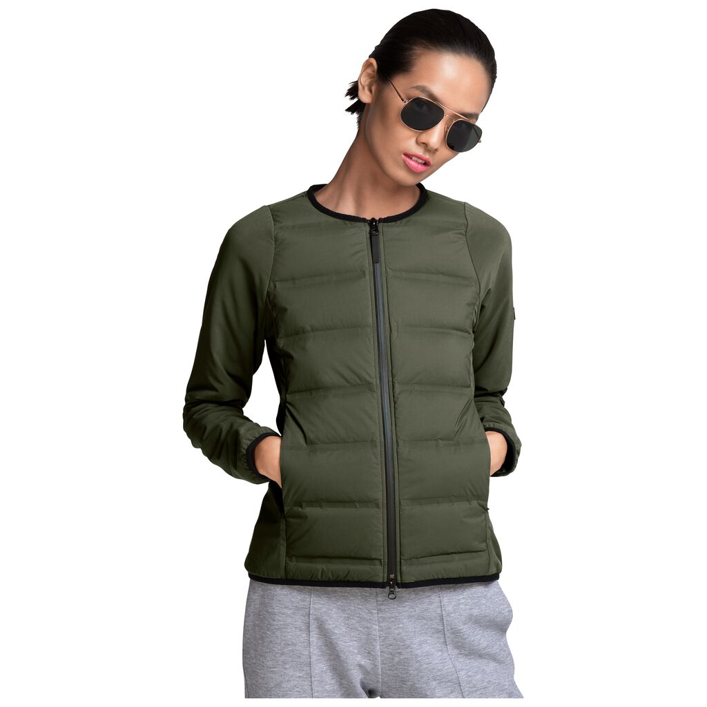 Jack Wolfskin SOLARIS Vestes Femme Vert - HXFVTMN-18